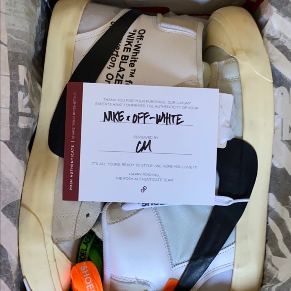 Nike Blazer Mid Off-White SZ 11
